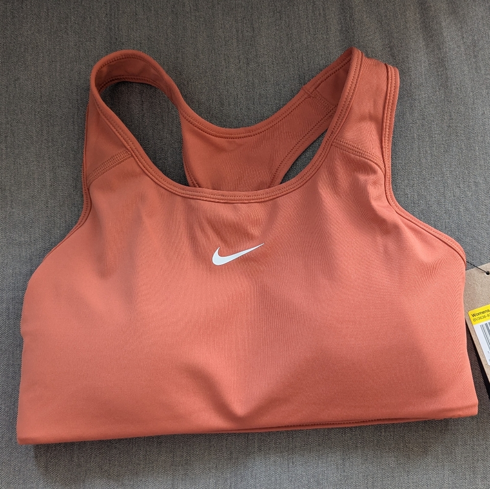 NWT Nike Swoosh Sports Bra Size S